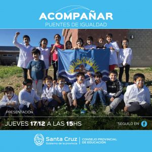 Educación presentará el programa Acompañar “Puentes de Igualdad”