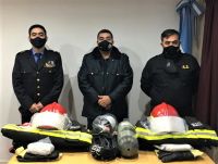 Entregaron equipamiento y elementos de seguridad a El Calafate, El Chaltén y Tres Lagos