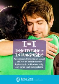 Indetectable = intransmisible: 1 de diciembre Día Mundial de la Lucha contra el Sida