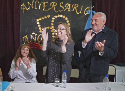 Alicia Kirchner acompañó a la Escuela Rural 26 en los festejos por las Bodas de Oro