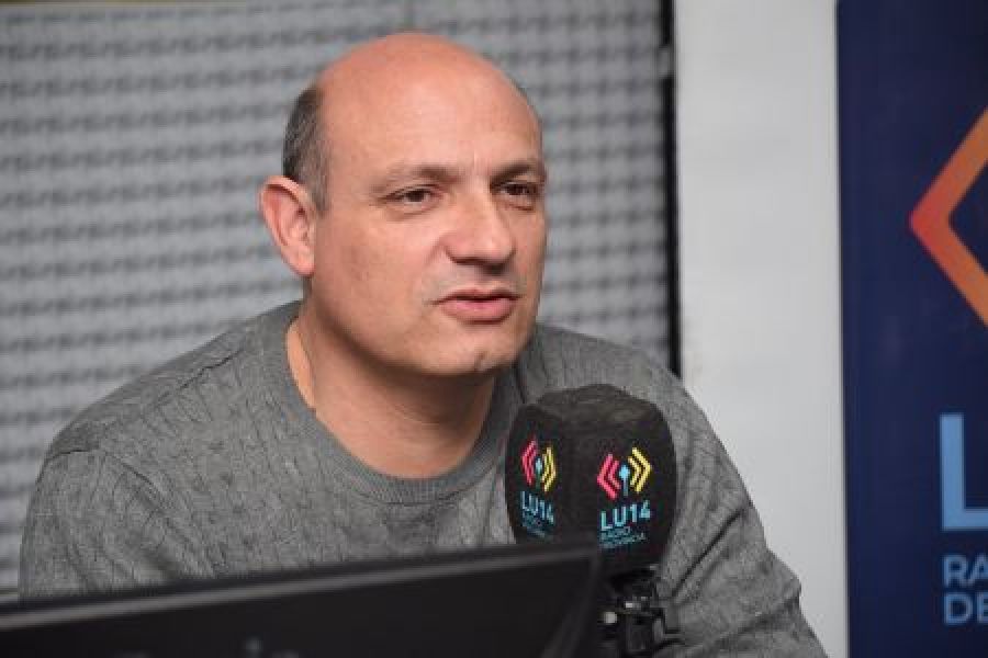 Julio Bujer, presidente de la Administración General de Vialidad Provincial.