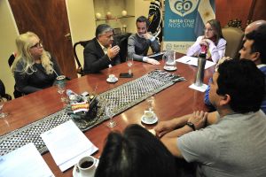 Alicia se reunió con trabajadores y representantes del sector pesquero