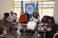 Se realizó la apertura de sobres para la construcción de la escuela, talleres y gimnasio de la EIPE N° 8 en Puerto San Julián