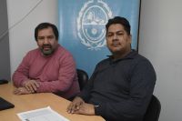 Alejandro Chinchilla y José Vera, responsables de coordinar la capacitaciones. 