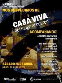 Cierre de la muestra “Miradas Contemporáneas  Casa Viva: Del fuego al cuerpo” en el Museo Minnicelli