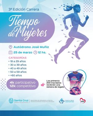 Se abren las inscripciones para la maratón &quot;Tiempo de Mujeres&quot;
