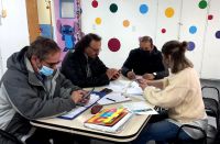 Coordinan acciones para la remodelación del Centro de Desarrollo Infantil Manuelita de Río Gallegos