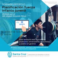 Invitan a seminarios sobre deportes alternativos y entrenamiento en niñxs