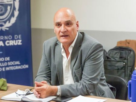 El subsecretario de Derechos Humanos, Rubén Fernández.