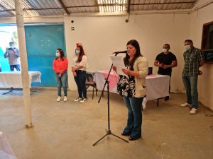 El Gobierno entregó fortalecimientos a emprendedorxs de Caleta Olivia