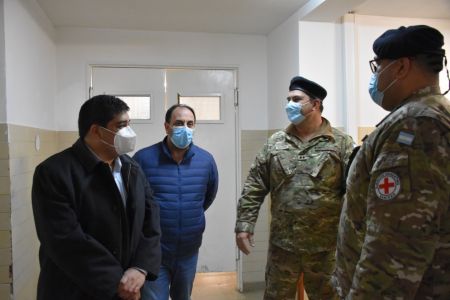 Salud recorrió el Hospital Militar de Río Gallegos