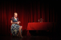 “Evita, Pasión y Gloria”, se presentó anoche en el Complejo Cultural