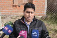 El gobernador Claudio Vidal habló de distintos temas con la prensa. 