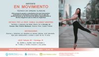 Camila Allendez Montero brindará un nuevo seminario en la Escuela Provincial de Danzas