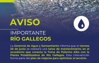 Comunicado de Servicios Públicos para Río Gallegos