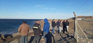 Autoridades de SPSE recorrieron obras en Caleta Olivia