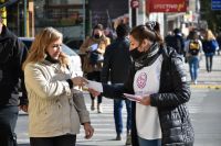 Se realizó campaña de concientización en el centro de Río Gallegos