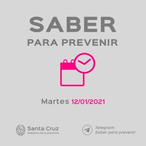 Saber Para Prevenir | Informe Epidemiológico | Martes 12 De Enero