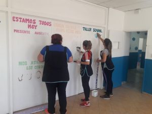 Ponen en valor el CIC Virgen del Valle en Caleta Olivia
