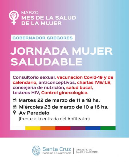 Concretarán jornadas de Salud en Gobernador Gregores