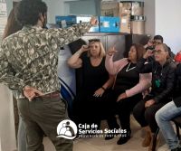 Personal de la Caja de Servicios Sociales de Caleta Olivia se capacitó en Lengua de Señas Argentina