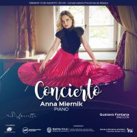 La pianista Anna Miernik brindará conciertos junto a la Sinfonietta bajo la dirección del Maestro Gustavo Fontana