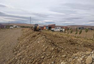 Comenzaron las obras de extensión de redes de gas en Tres Lagos