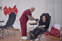 El Centro Regional de Hemoterapía realiza colectas externas, como en el caso de la del Rotary Club.