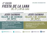 Se viene la 4° edición de la Fiesta de la Lana en el Complejo Cultural