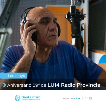 LU 14 Radio Provincia cumple 59 años en el aire