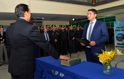 Se concretó el acto de asunción de los superintendentes de la Policía de Santa Cruz