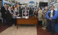 El Centro de Veteranos de Malvinas “José Honorio Ortega” recibió la Estrella de la Soberanía