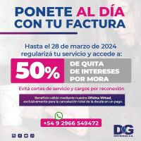 Distrigas S.A. aplicará descuento a quienes paguen su deuda pendiente
