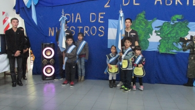 Acto conmemoración por Malvinas en el Hogar Diurno