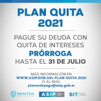 ASIP lanza Prórroga para el Régimen Excepcional de Regularización de Deudas 2021