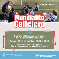 Invitan a participar de la propuesta “Mundialito Callejero”