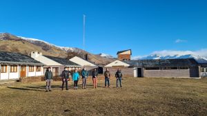 Autoridades visitaron clubes y plantas estables de El Calafate y El Chaltén