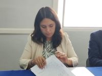La presidenta del CITEC, Luciana González