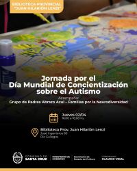 2 de Abril: Concretan Jornada de Concientización sobre el Autismo