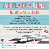 Más encuentros ajedrecísticos: llega la 3° Edición de la Escuela de Ajedrez virtual