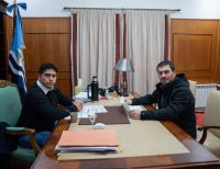 Claudio Vidal impulsa la reconstrucción del puerto de Puerto Deseado con una millonaria inversión provincial