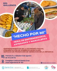 Este fin de semana regresa “Hecho por mi” al Complejo Cultural Santa Cruz