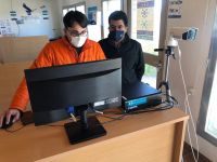 Realizaron jornada de control a las cámaras térmicas del Aeropuerto de Perito Moreno