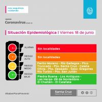 Santa Cruz actualiza el semáforo epidemiológico