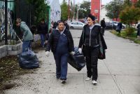 Jazmín Macchiavelli: “Estamos en la calle, trabajando con la gente y siendo parte”.