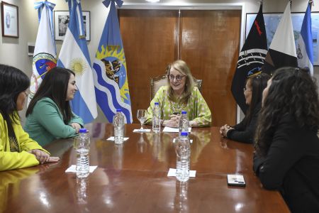 Alicia recibió en audiencia a Miriam Cavieres