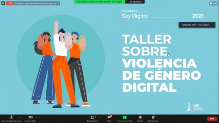 Se concretó el último encuentro virtual a cargo de la ONG Faro Digital sobre Violencia Digital
