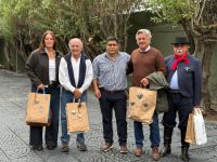 Vidal recibió a Nicolás Pino en Río Gallegos para impulsar el desarrollo del campo santacruceño