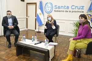Alicia dialogó con un emprendedor de Caleta Olivia alcanzado por el programa Santa Cruz Produce