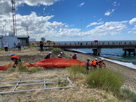 Punta Quilla, puerto seguro en Santa Cruz: renovó la certificación del PLANACON